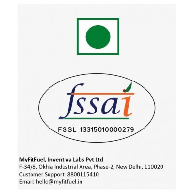 MyFitFuel Plant Pea Protein 500 gm (1.1 lbs) Strawberry Burst 500 gm