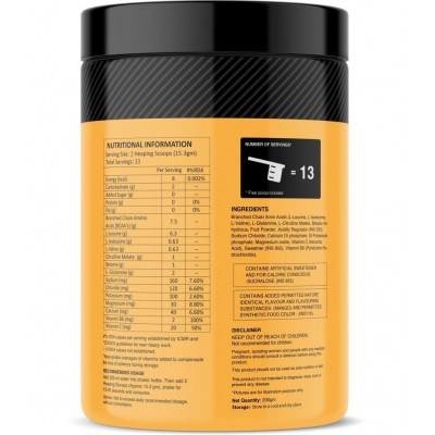 MyFitFuel Premium BCAA Gold (10:1:1), 10 Time Leucine & More 200 gm