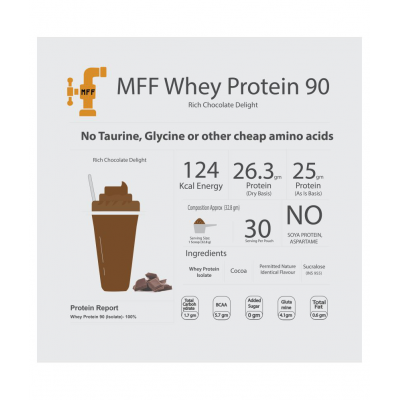 MyFitFuel Whey Protein 90 Isolate 1 kg