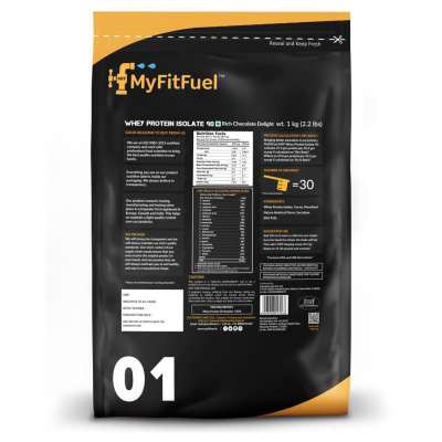 MyFitFuel Whey Protein 90 Isolate 1 kg