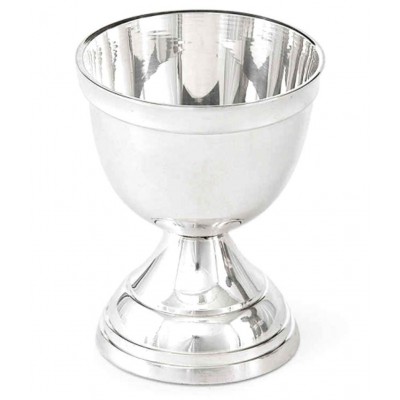 N-Decor Silver Brass Egg Serving Stand