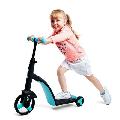 NADLE 3 In 1 Adjustable Height Kids Balance Bike for Ages 1-5 Children Scooter Toddler Tricycle Baby Sport Balance Training Walker Ride On Toys