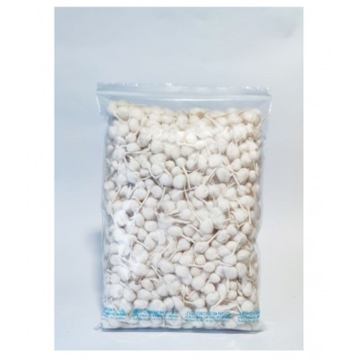 NAMASHKAR - 500pc Cotton Wicks, Diya Batti for Pooja, White NAMASHKAR - 500pc Cotton Wicks, Diya Batti for Pooja, White