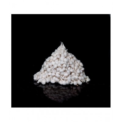 NAMASHKAR - 500pc Cotton Wicks, Diya Batti for Pooja, White NAMASHKAR - 500pc Cotton Wicks, Diya Batti for Pooja, White