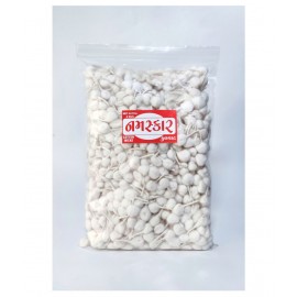 NAMASHKAR - 500pc Cotton Wicks, Diya Batti for Pooja, White NAMASHKAR - 500pc Cotton Wicks, Diya Batti for Pooja, White