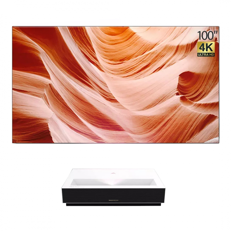 [NEW] Fengmi C2 Formovie 4K Cinema L aser Projector 2200 ANSI Lumens ALPD 3.0 5G WiFi Android 9.0 100 inch Anti-light Giant Soft Screen Bluetooth 4.2 without Screen Version