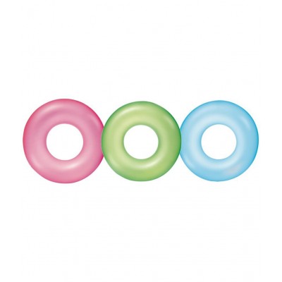 NHR Bestway Swim Ring Tube/Swim Tub/Swim Ring (30"/76cm, GREEN)