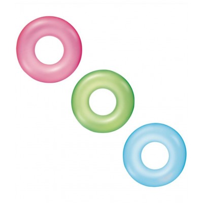 NHR Bestway Swim Ring Tube/Swim Tub/Swim Ring (30"/76cm, GREEN)
