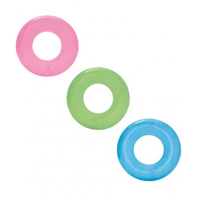 NHR Bestway Swim Ring Tube/Swim Tub/Swim Ring (Blue, Pack of 1)