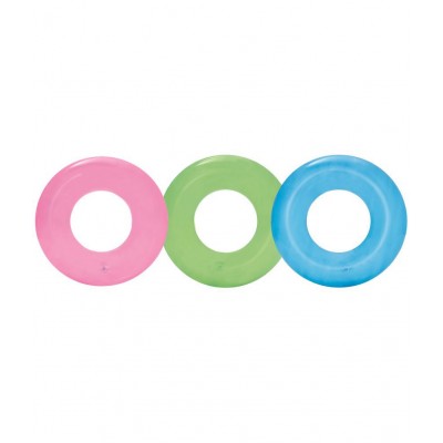 NHR Bestway Swim Ring Tube/Swim Tub/Swim Ring (GREEN, Pack of 1)