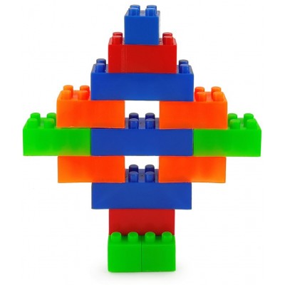 NHR Bricks Blocks, 174 Pieces Mega Pack, Precise Design, Attractive, Durable, for 3+ Year Children, Suitable for Kids