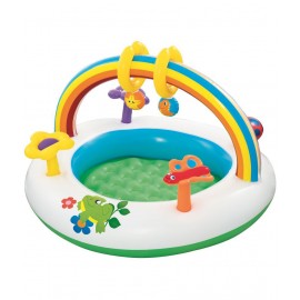 NHR Inflatable Rainbow Go and Grow Activity Gym for Infants and Toddlers (Multicolor)