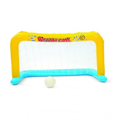 NHR Inflatable Water Polo Frame in Swimming Pool with Ball, Water Sports Toys, inflated Toy (3 to 8 Years, Multicolor)