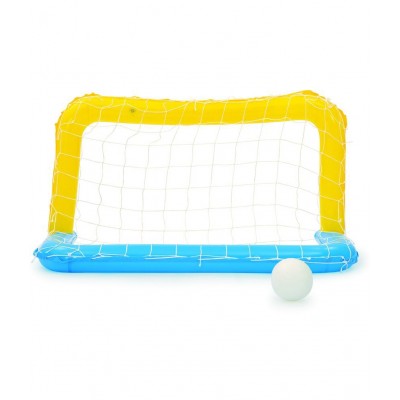 NHR Inflatable Water Polo Frame in Swimming Pool with Ball, Water Sports Toys, inflated Toy (3 to 8 Years, Multicolor)