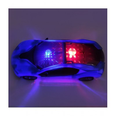 NHR Remote Contral Chargeable Plastic Car for 3+ Years Kids , Pack of 1, Blue