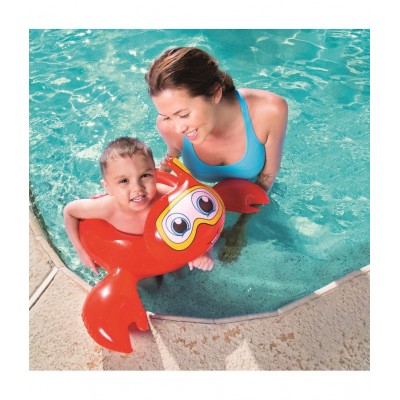 NHR Sea Creature Theme Swim Ring for Kids Inflatable Swimming Pool Ring Tube for Kids
