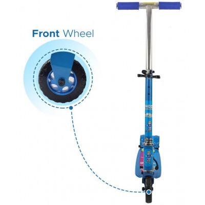 NHR Skate Scooter for Kid with 3 Wheels and 3 Adjustable Height Heavy Duty Kick Scooter (Weight Capacity-45 kg)