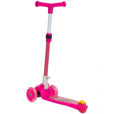 NHR Smart Kick Scooter, 3 Adjustable Height, Foldable,Front Wheel Light & PVC Wheels for Kids (3 to 8 Years)
