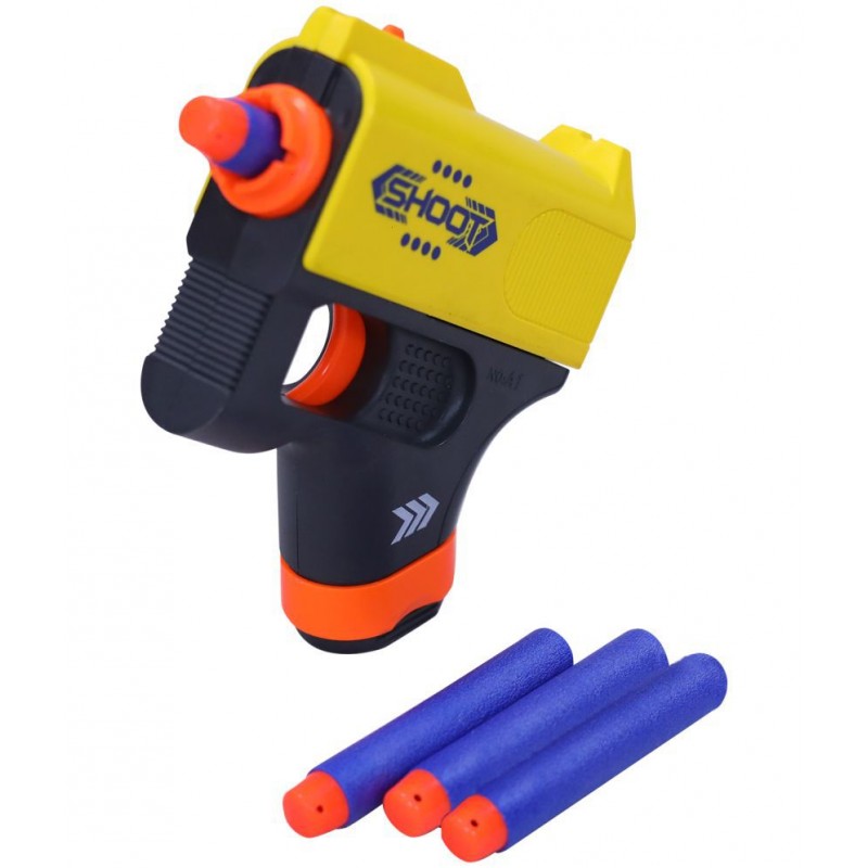 NHR Toy Soft Bullet Gun with Foam Bullets & Light Toy Guns for 8+ Kids, Durable and Safe Design, Easy to Operate Playtime Guns for Shooting Imaginary Targets