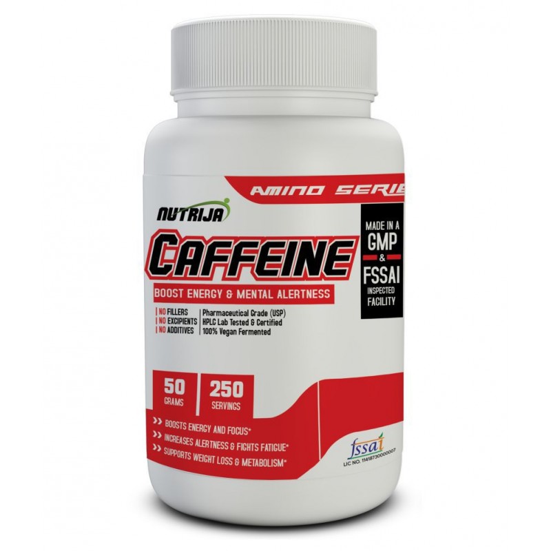 NUTRIJA CAFFEINE POWDER 50 gm