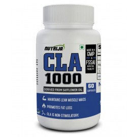 NUTRIJA CLA(Conjugated Linoleic Acid) 60 no.s Unflavoured
