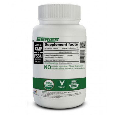 NUTRIJA COLEUS FORSKOHLII EXTRACT 60 no.s Fat Burner Capsule