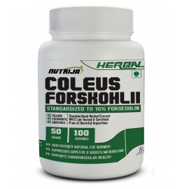NUTRIJA FORSKOLIN (COLEUS FORSKOHLII EXTRACT) 50 gm Fat Burner Powder