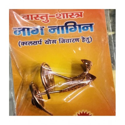 Nag Nagin Joda Snake Pair Copper