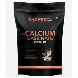 Nakpro CALCIUM CASEINATE Casein Protein Powder (1 kg, Vanilla)