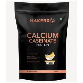 Nakpro CALCIUM CASEINATE Casein Protein Powder (2 kg, Banana)