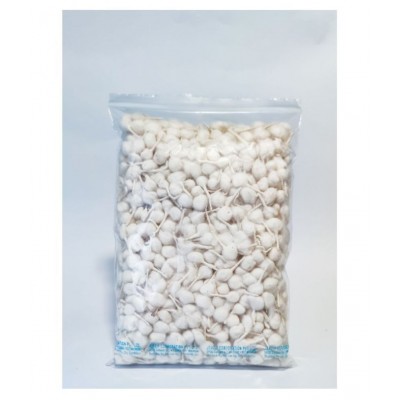 Namashkar - 1000 pcs Round Cotton Wicks, Diya Batti for Pooja, White