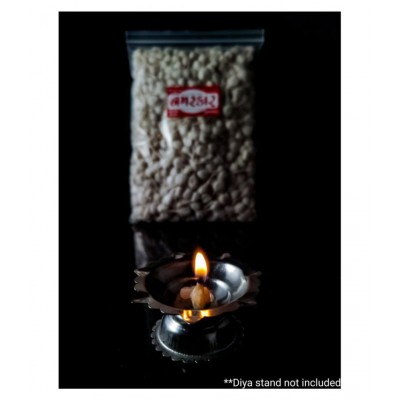 Namashkar - 1000 pcs Round Cotton Wicks, Diya Batti for Pooja, White