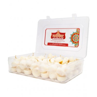 Namashkar - Set of 200 - Vanaspati Ghee Diya Wicks/Ghee batti (White)