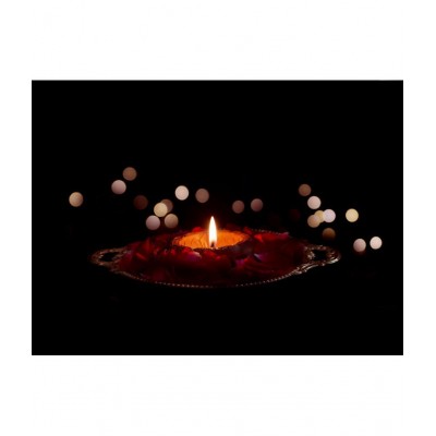 Namashkar - Set of 200 - Vanaspati Ghee Diya Wicks/Ghee batti (White)