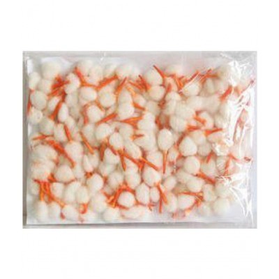 Nandini Cotton Wicks ( Plain Lambi - 200 pcs ) | Cotton Wicks Diya Bati, Jyot Cotton, Organic Batti, Pure Puja Baati, Round Cotton, Lambi Batti, Long Wicks, Kesar batti, Orange White Color, For Puja, Prayer Color