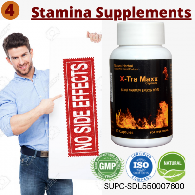 Natura Herbal Xtra Maxx Energy Booster (60 Capsules)-1bottle 60 no.s Unflavoured