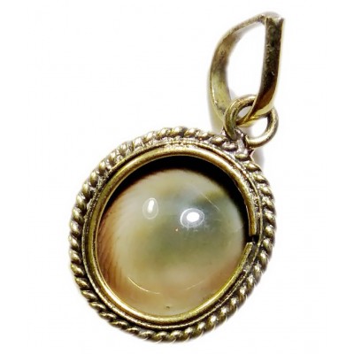 Natural Gomati Chakra Pendant Locket  6.50-7.50 Carat Panchdhatu Metal Pendant Locket for Men and Women Natural Gomati Chakra Pendant Locket  6.50-7.50 Carat Panchdhatu Metal Pendant Locket for Men and Women