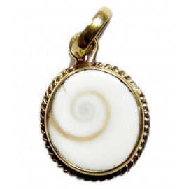 Natural Gomati Chakra Pendant Locket 7.22-8.33 Ratti 6.50-7.50 Carat Panchdhatu Metal Pendant Locket for Men and Women Natural Gomati Chakra Pendant Locket 7.22-8.33 Ratti 6.50-7.50 Carat Panchdhatu Metal Pendant Locket for Men and Women