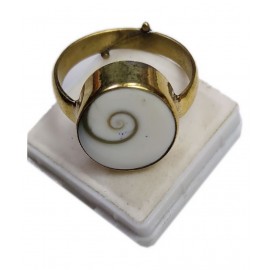 Natural Gomti Chakra Ring 6.66 Ratti 6.00 Carat Panchdhatu Metal Adjustable Free Size Ring for Men and Women Natural Gomti Chakra Ring 6.66 Ratti 6.00 Carat Panchdhatu Metal Adjustable Free Size Ring for Men and Women