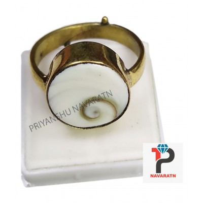 Natural Gomti Chakra Ring 7.22-8.33 Ratti ~ 6.50-7.50 Carat Panchdhatu Gold Plated Adjustable Free Size Ring for Men and Women Natural Gomti Chakra Ring 7.22-8.33 Ratti ~ 6.50-7.50 Carat Panchdhatu Gold Plated Adjustable Free Size Ring for Men and Women