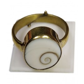 Natural Gomti Chakra Ring 7.22-8.33 Ratti 6.50-7.50 Carat Panchdhatu Metal Adjustable Free Size Ring for Men and Women Natural Gomti Chakra Ring 7.22-8.33 Ratti 6.50-7.50 Carat Panchdhatu Metal Adjustable Free Size Ring for Men and Women
