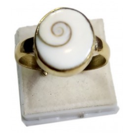 Natural Gomti Chakra Ring 7.22-8.33 Ratti 6.50-7.50 Carat Panchdhatu Metal Adjustable Free Size Ring for Men and Women Natural Gomti Chakra Ring 7.22-8.33 Ratti 6.50-7.50 Carat Panchdhatu Metal Adjustable Free Size Ring for Men and Women