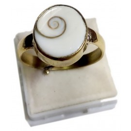Natural Gomti Chakra Ring 7.22-8.33 Ratti 6.50-7.50 Carat Panchdhatu Metal Adjustable Free Size Ring for Men and Women Natural Gomti Chakra Ring 7.22-8.33 Ratti 6.50-7.50 Carat Panchdhatu Metal Adjustable Free Size Ring for Men and Women