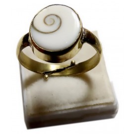 Natural Gomti Chakra Ring 7.22-8.33 Ratti 6.50-7.50 Carat Panchdhatu Metal Adjustable Free Size Ring for Men and Women Natural Gomti Chakra Ring 7.22-8.33 Ratti 6.50-7.50 Carat Panchdhatu Metal Adjustable Free Size Ring for Men and Women