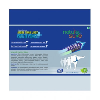 Nature Sure Double Mass Tablet 90 no.s Pack Of 1