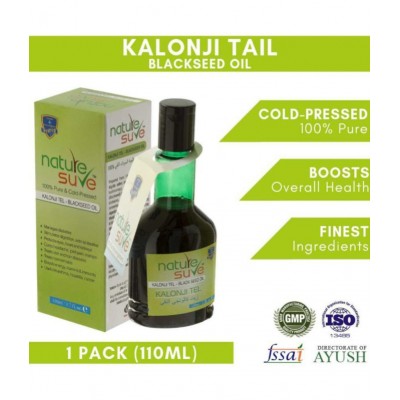 Nature Sure Kalonji Black Seed Oil 110ml & Kalonji Tablet 90 no.s
