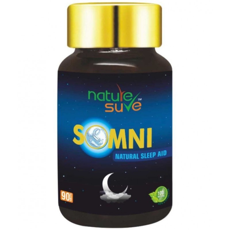 Nature Sure SOMNI Natural Sleep Aid Daily Herbal Supplement for Men & Women - 1 Pack (90 Tablets Each) Nature Sure SOMNI Natural Sleep Aid Daily Herbal Supplement for Men & Women - 1 Pack (90 Tablets Each)