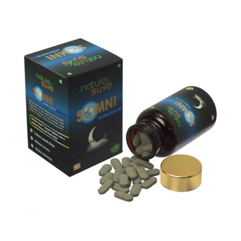 Nature Sure SOMNI Natural Sleep Aid Tablet 90 no.s Pack Of 1