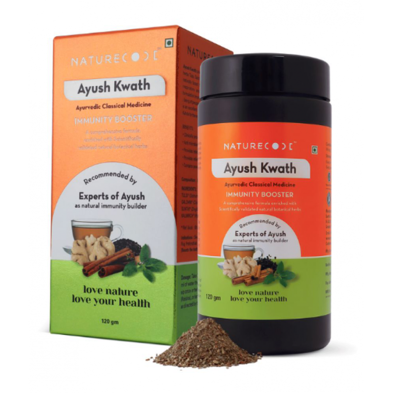 Nature code Ayush Kwath Immunity Booster Powder 120 gm Pack Of 1
