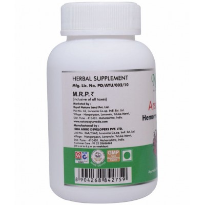 Naturz Ayurveda ARSOVEDIC Tablet 60 no.s Pack Of 1